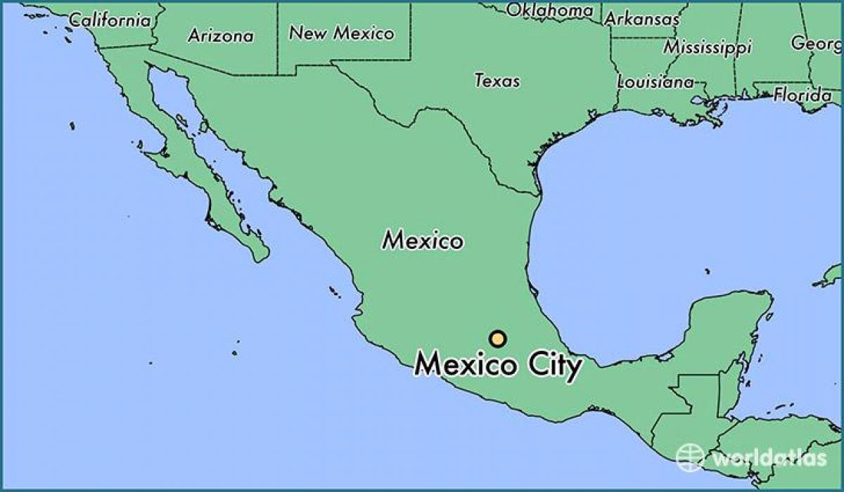 zobrazit mapa Mexika