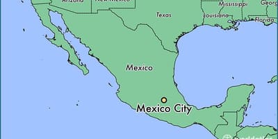 Zobrazit mapa Mexika